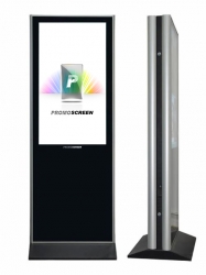 TTI10 - Digital Signage Stele Touch doppelseitig