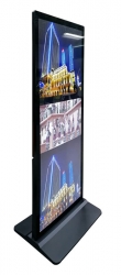 PI18SL - Digital Signage Stele Slim Line (ultra-long)